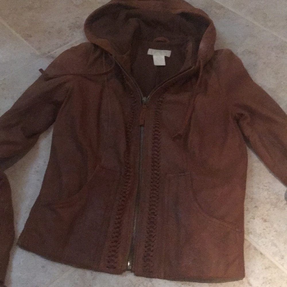 Urban outfitters leather suede jacket super soft